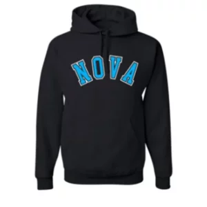 Nova Sport Hoodie Black and Blue Solid - Coming Soon
