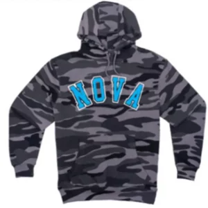 Nova Sport Hoodie Camo and Blue Solid - Coming Soon