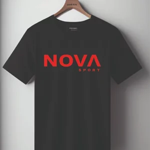 NS T-Shirt Black and Red