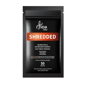 Nova Labs Shredded 20 mg Tabs