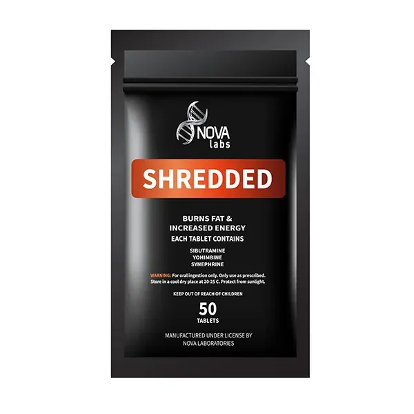 Nova Labs Shredded 20 mg Tabs
