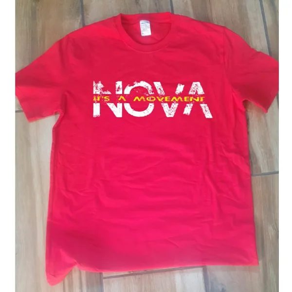 Nova Sport Classic T-shirt - Red & White