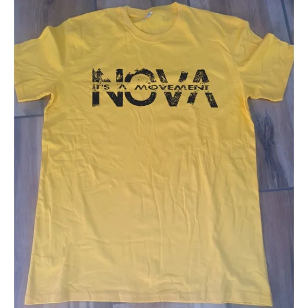 Nova Sport Classic T-shirt - Yellow & Black