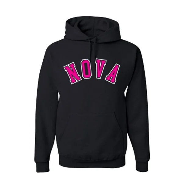 Nova Sport Hoodie Black and Pink